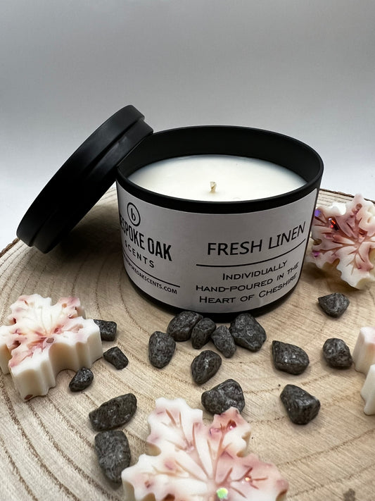 Noir Tinned - Linen Fresh Luxury Candle