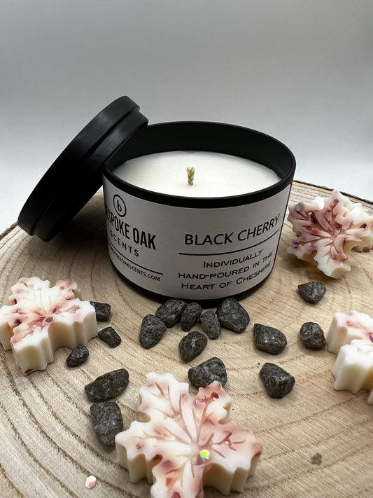 Noir Tinned - Black Cherry Luxury Candle