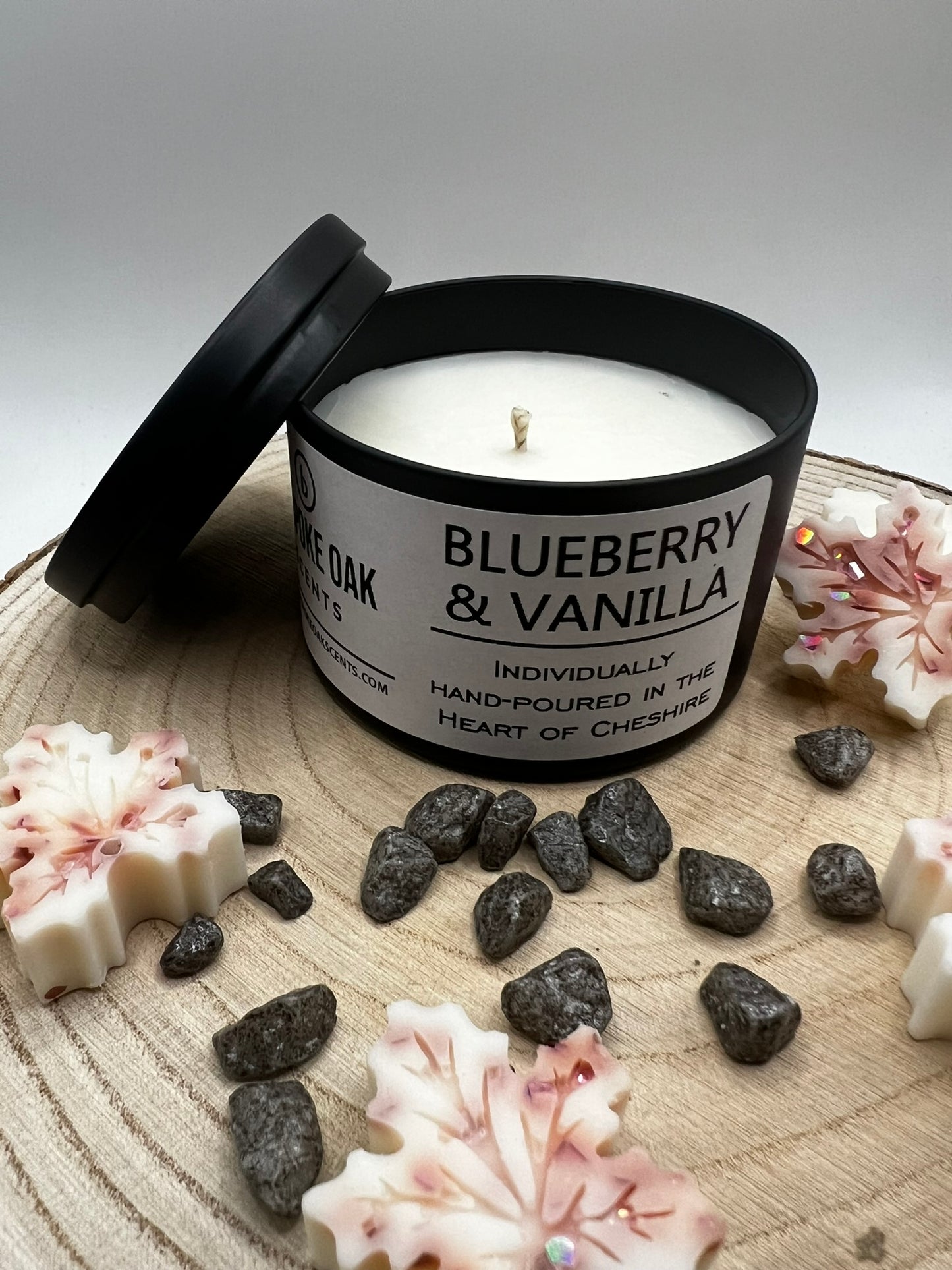 Noir Tinned -Blueberry & Vanillia Luxury Candle